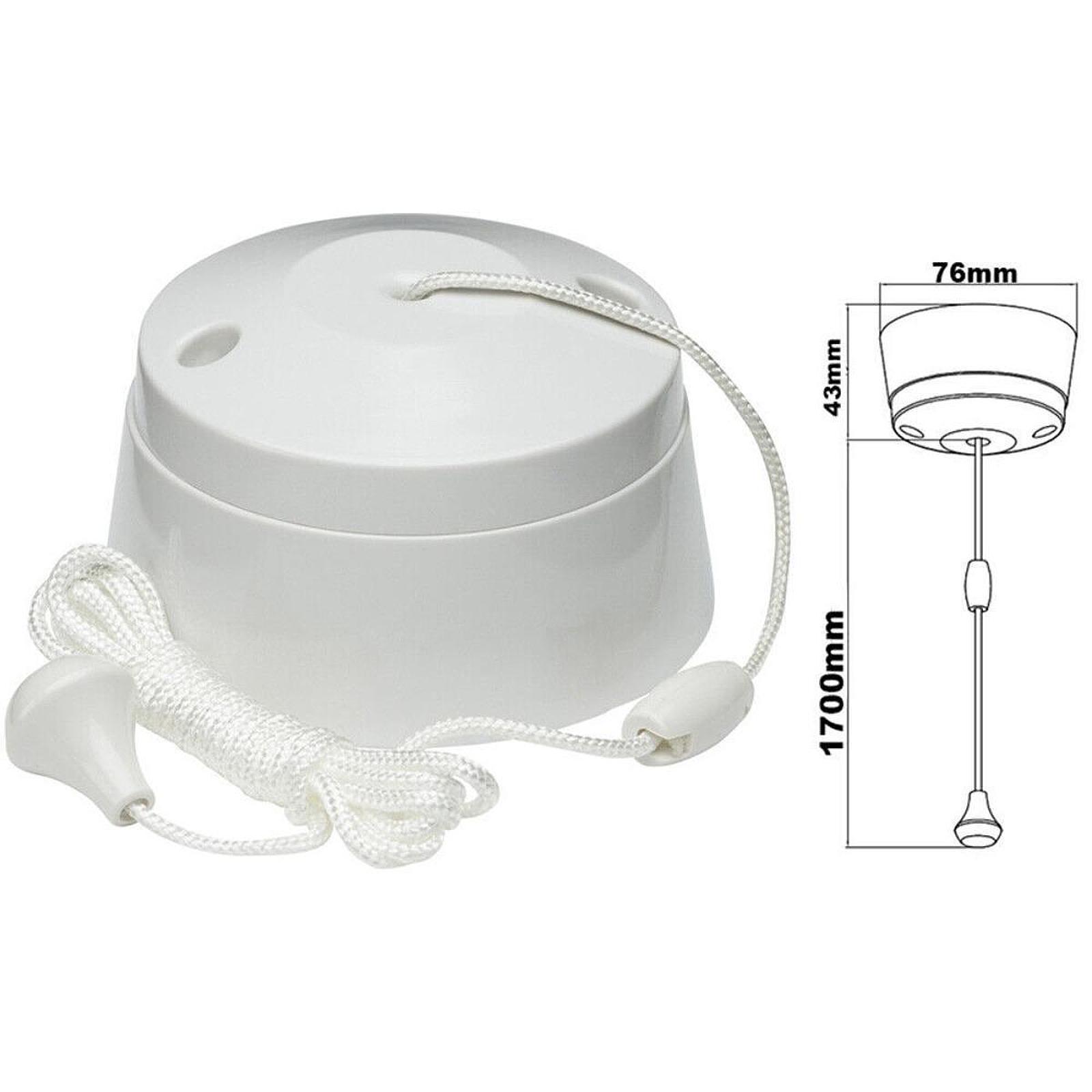 Ceiling Pull Switch 10A One Wa - Home Office Of Uk recension och pris