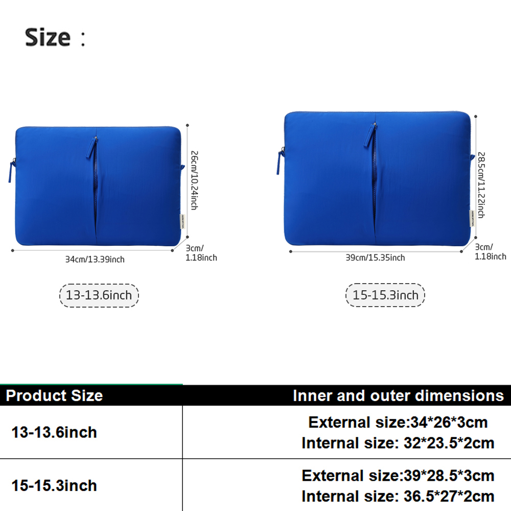Laptop Sleeve 13-15.3Inch for  - Home Office Microsoft recension och pris