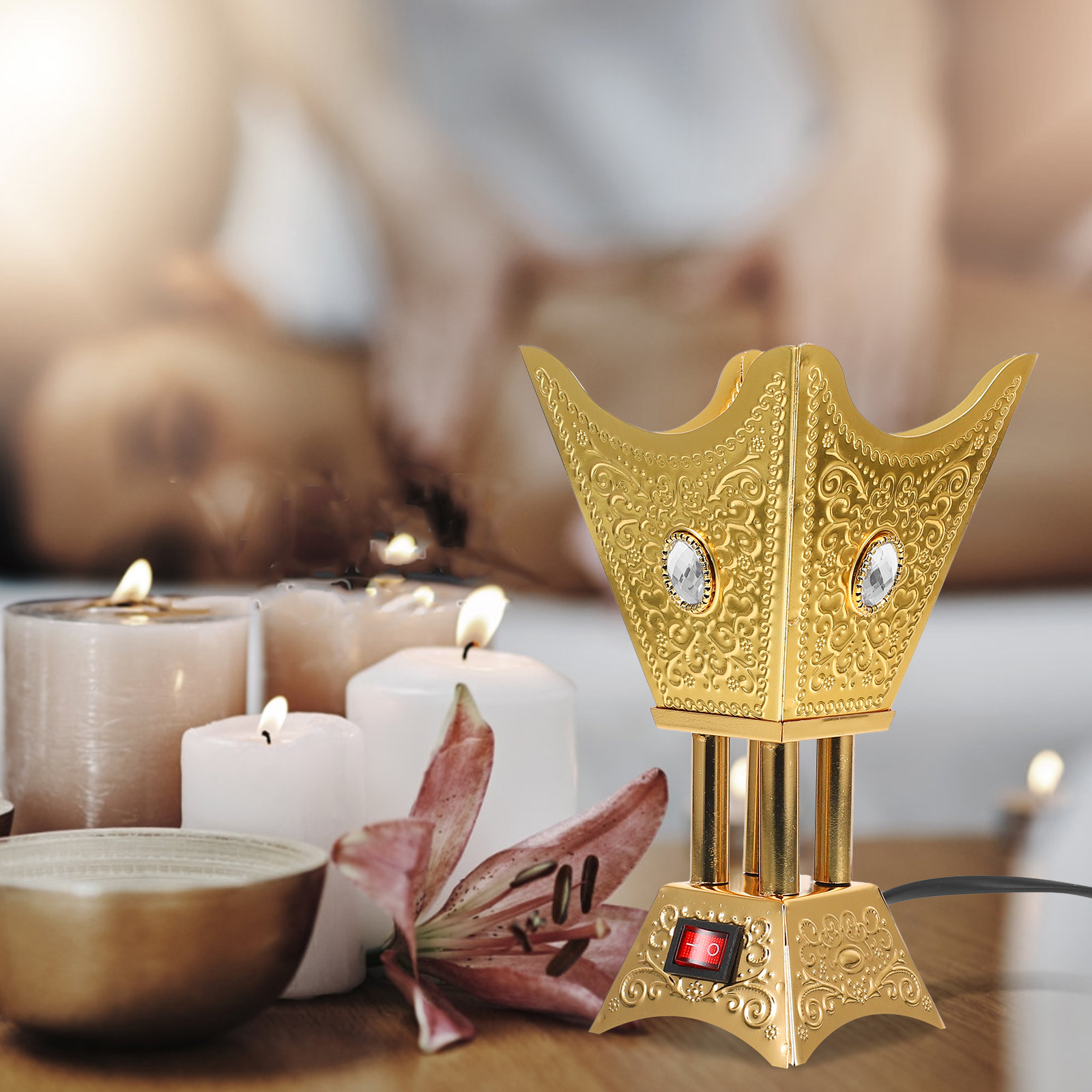 Portable Electric Aroma Incens - Home Office Of Uk recension och pris