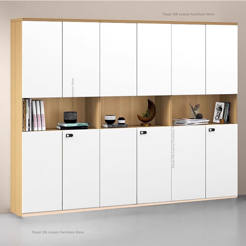 Modern Solid Wood Office File  - Home Office Background recension och pris
