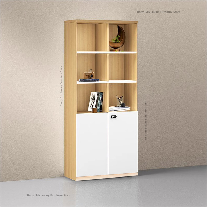 Modern Solid Wood Office File  - Home Office Background recension och pris