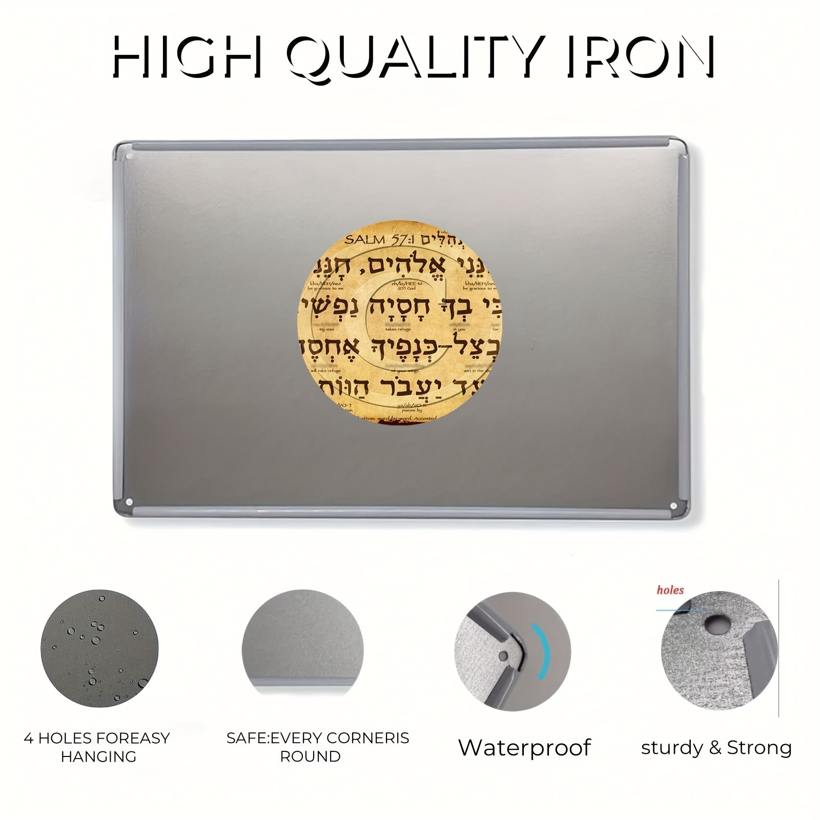 CIFBUY Vintage Aluminum Wall A - Home Office Room recension och pris