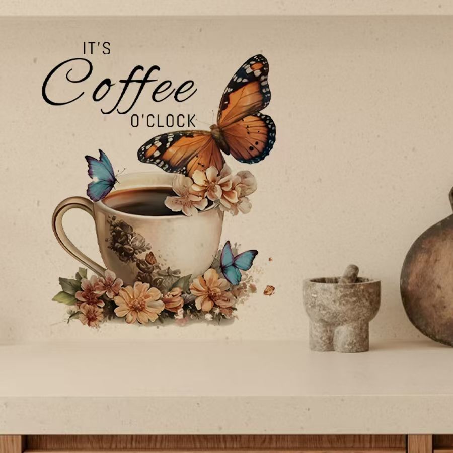 IT's Coffee O'Clock Creative P - Home Office Background recension och pris