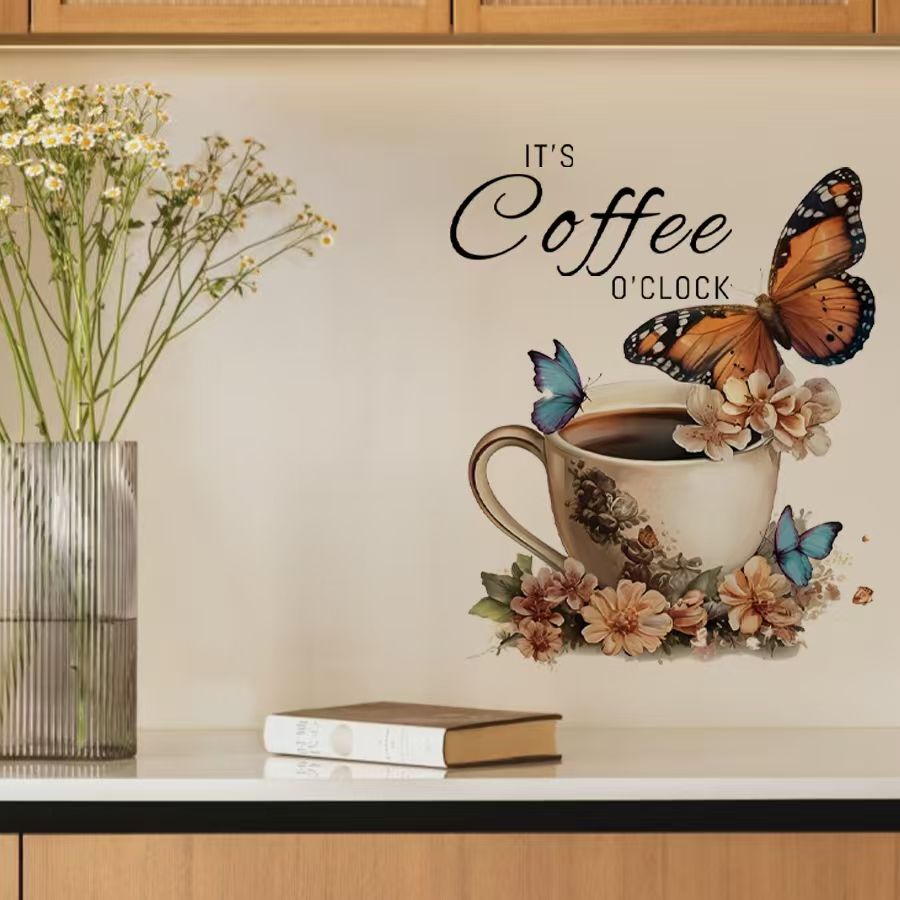 IT's Coffee O'Clock Creative P - Home Office Background recension och pris