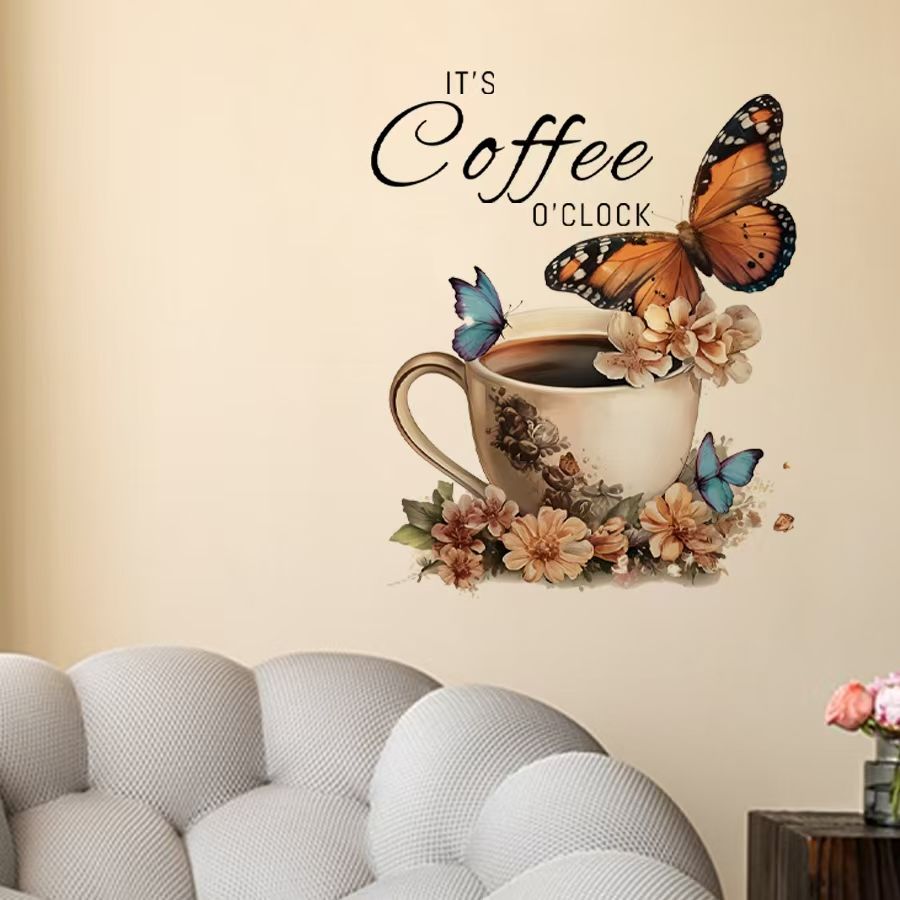 IT's Coffee O'Clock Creative P - Home Office Background recension och pris