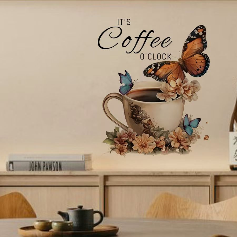 IT's Coffee O'Clock Creative P - Home Office Background recension och pris