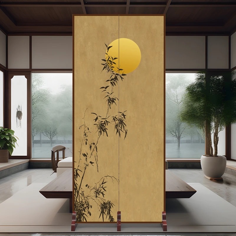 New Chinese screen partition l - Home Office Background recension och pris