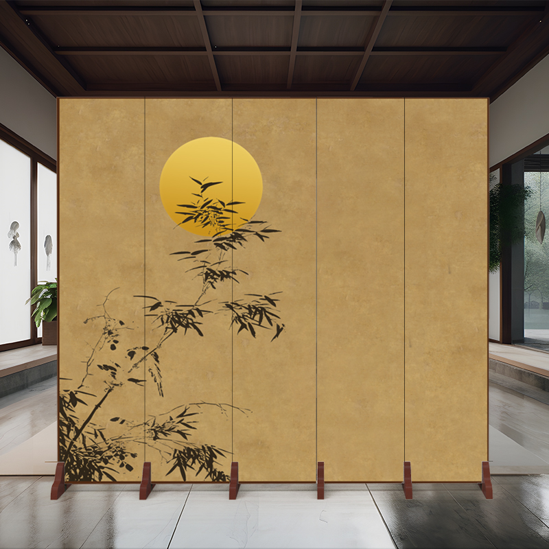 New Chinese screen partition l - Home Office Background recension och pris