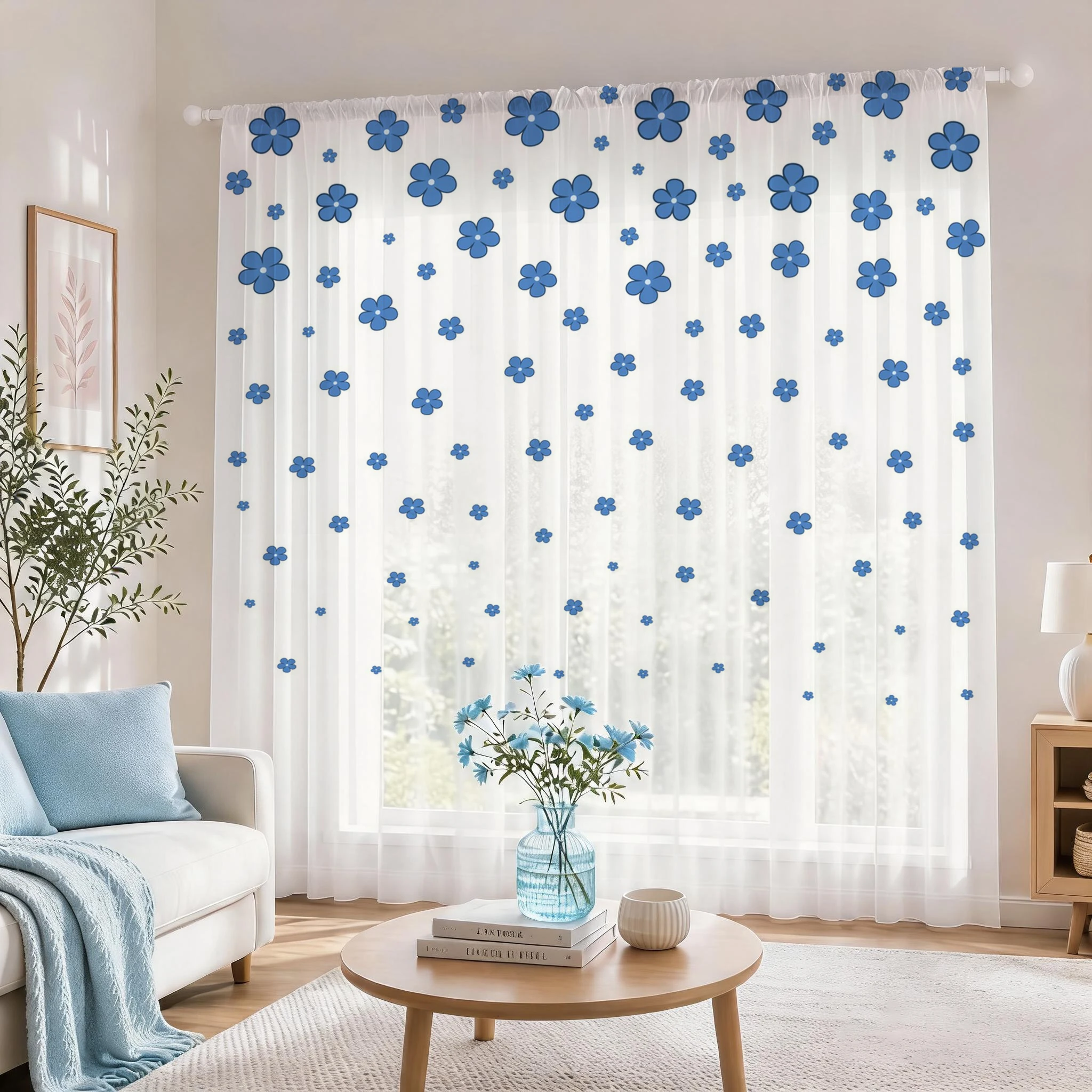 Light blue Modern Gradient She - Home Office Youtube recension och pris