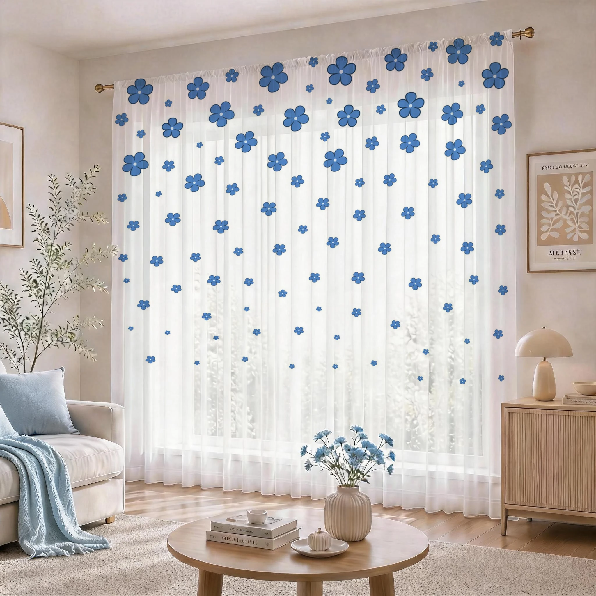 Light blue Modern Gradient She - Home Office Youtube recension och pris