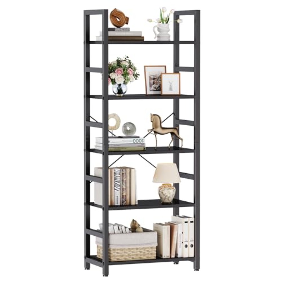 5-Tier Bookshelf, Modern Tall  - Home Office Room recension och pris