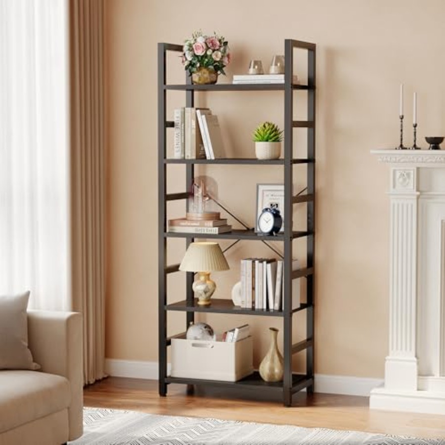 5-Tier Bookshelf, Modern Tall  - Home Office Room recension och pris