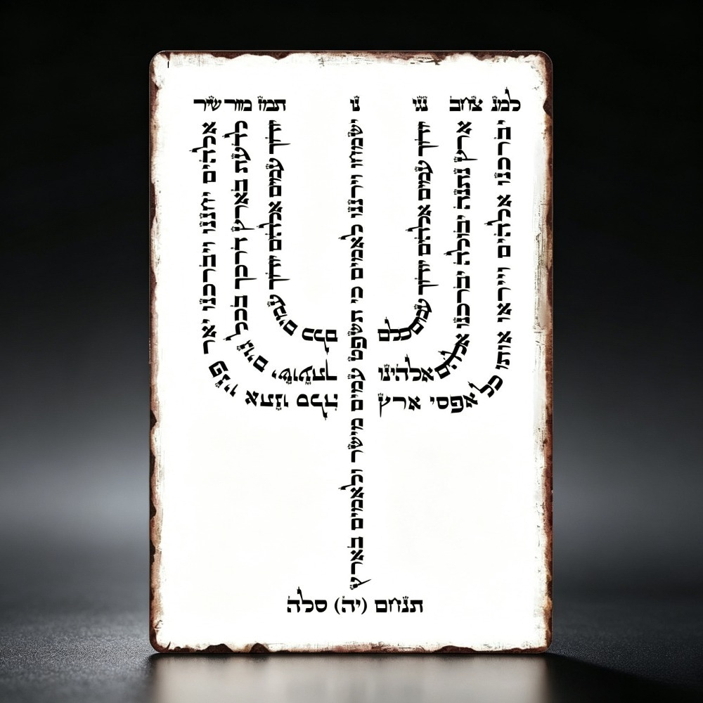 CIFBUY Vintage Hebrew YHVH Alu - Home Office Room recension och pris