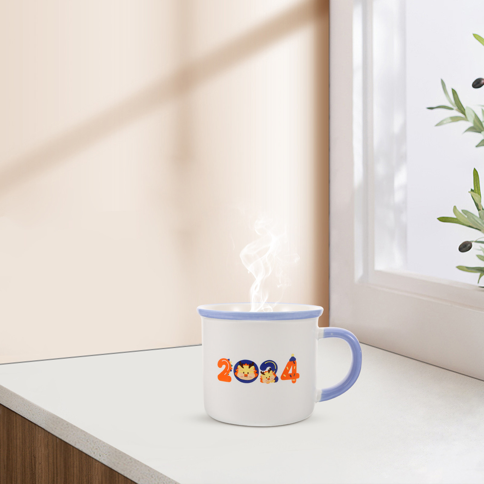 Ceramic Dragon Pattern Coffee  - Home Office 2024 recension och pris