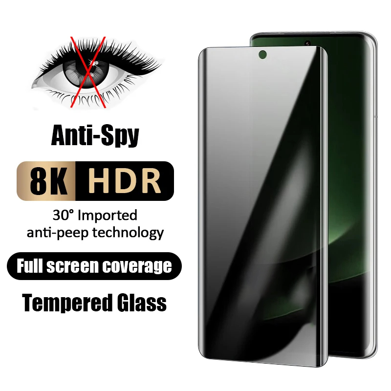 Curved Edge Anti-spy Tempered  - Monitor Privacy Screen recension och pris