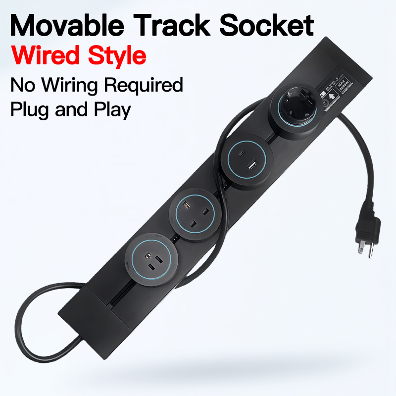 8000W High Power Track Socket  - Home Office Of Uk recension och pris