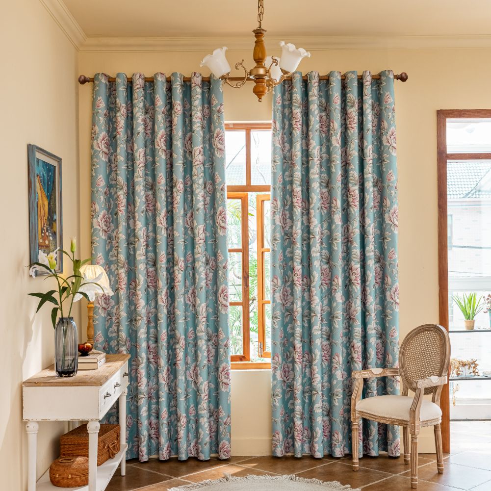 American Countryside Floral Cu - Home Office Background recension och pris