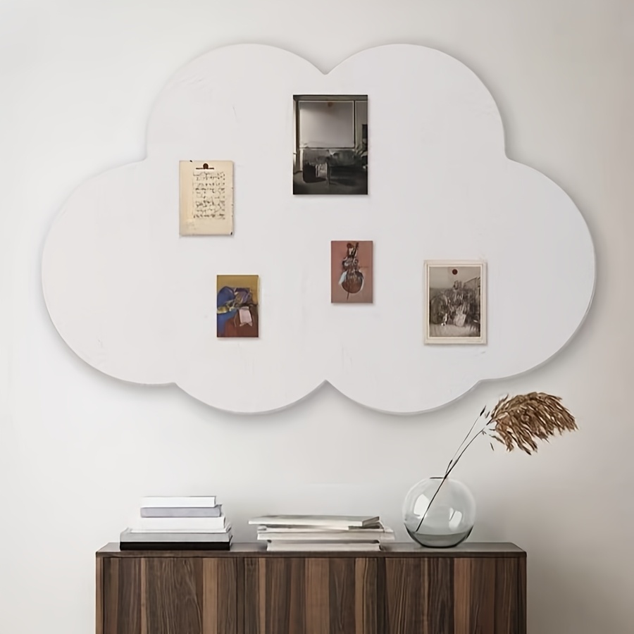 Cloud Shaped Felt Board Decora - Home Office Background recension och pris