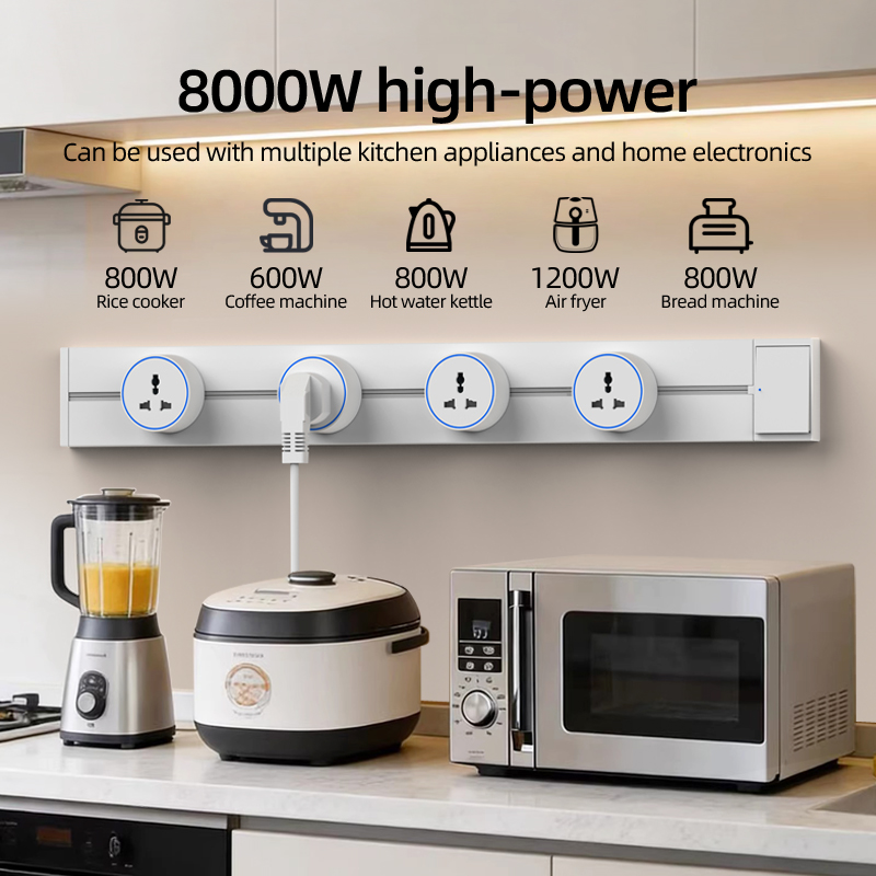 Track Rail Socket EU UK FR Kor - Home Office Of Uk recension och pris