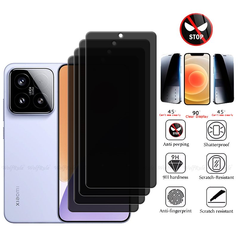 4/3/2/1Pcs For Xiaomi 15 Glass - Monitor Privacy Screen recension och pris