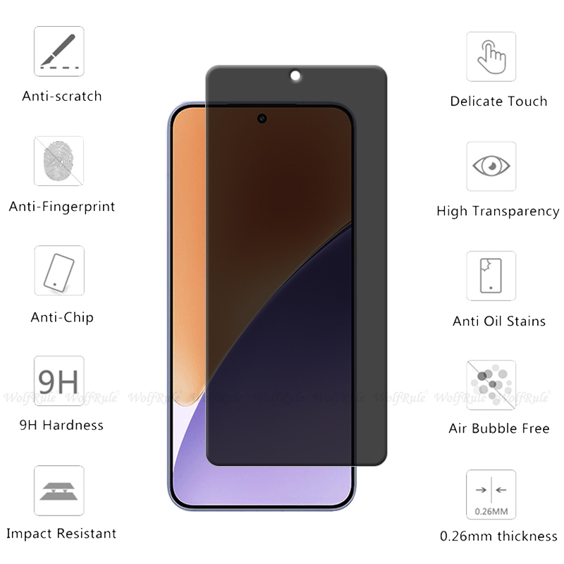 4/3/2/1Pcs For Xiaomi 15 Glass - Monitor Privacy Screen recension och pris
