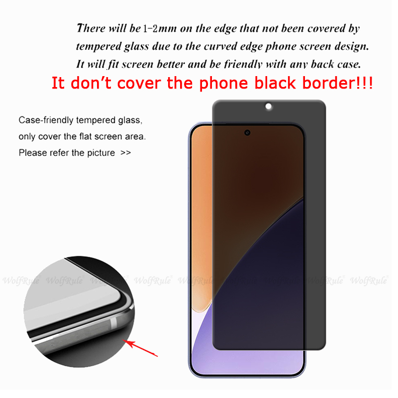 4/3/2/1Pcs For Xiaomi 15 Glass - Monitor Privacy Screen recension och pris